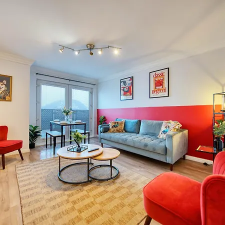 Modern 2 Bed Flat With Free Parking Apartment Glasgow Exterior photo
